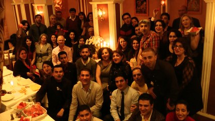 YALDA Night Celebrated by Persians in Holland, Dec. 2011 (organized by PDN) - شب یلدا در هلند