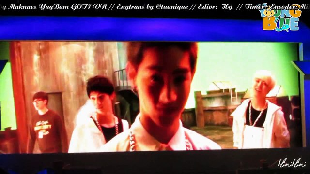 [Young Blue] [ENGSUB] A touching message for GOT7 from their maknae Yugyeom - Fanmeeting 365+