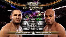EA UFC - Dan Henderson vs Anderson Silva Light Heavyweight Full Match 2015 (PS4)