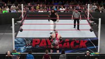 WWE 2K15- Bray Wyatt vs RyBack NO DQ Match Payback 2015 (PS4)