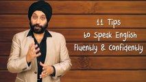 How to speak English fluently and confidently - 11 Tips in Hindi