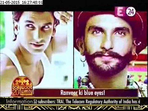 Ranveer Singh to sport light eyes for Sanjay Leela Bhansalis Bajirao Mastani