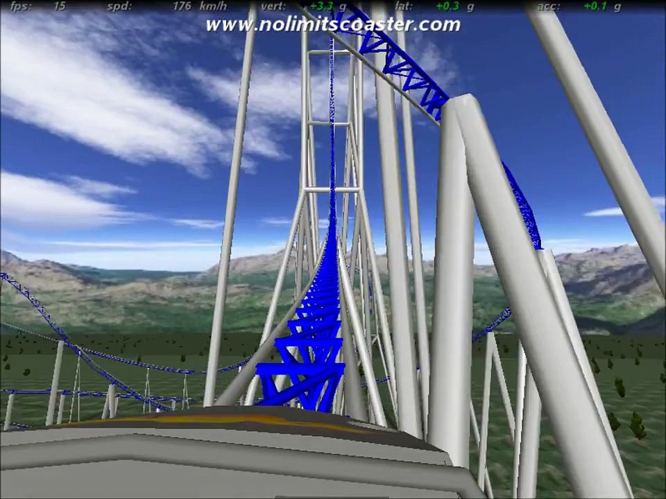 Expedition Light Speed - No limits coaster (fastest)