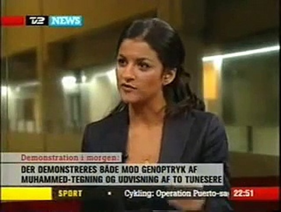 Hizb-ut-Tahrir Denmark - Live TV2 NEWS Studio