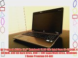 HP ProBook 4530s 15.6 Notebook (2.30 GHz Intel Core i3-2350M 4 GB RAM 500 GB Hard Drive DVD /-RW