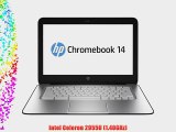 HP Chromebook 14 G1 J2L42UA 14 LED (BrightView) Notebook - Intel Celeron 2955U 1.40 GHz - Black