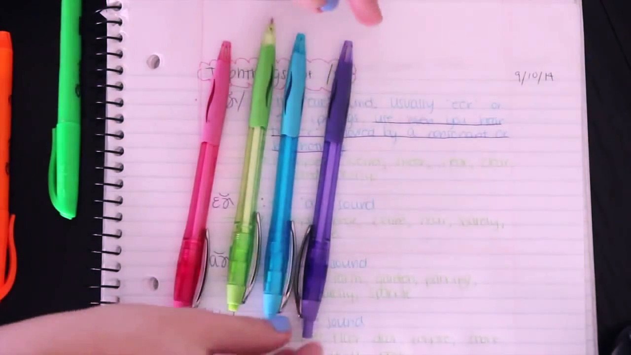 How To Take Awesome Color Coded Notes