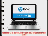 HP ENVY 15-k019nr Notebook PC (Intel? CoreTM i7-4510U 2GB NVIDIA GeForce 840M 1TB Hard Drive