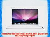 Apple MacBook White - 2.1GHz Intel Core 2 Duo 4GB DDR2  160GB SATA HD (DVD-ROM/CD-RW) Intel
