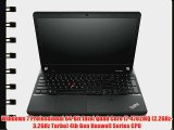 Lenovo ThinkPad Edge E540 i7 Quad Core 15.6 Business Notebook PC (Intel Core i7-4702MQ 120GB