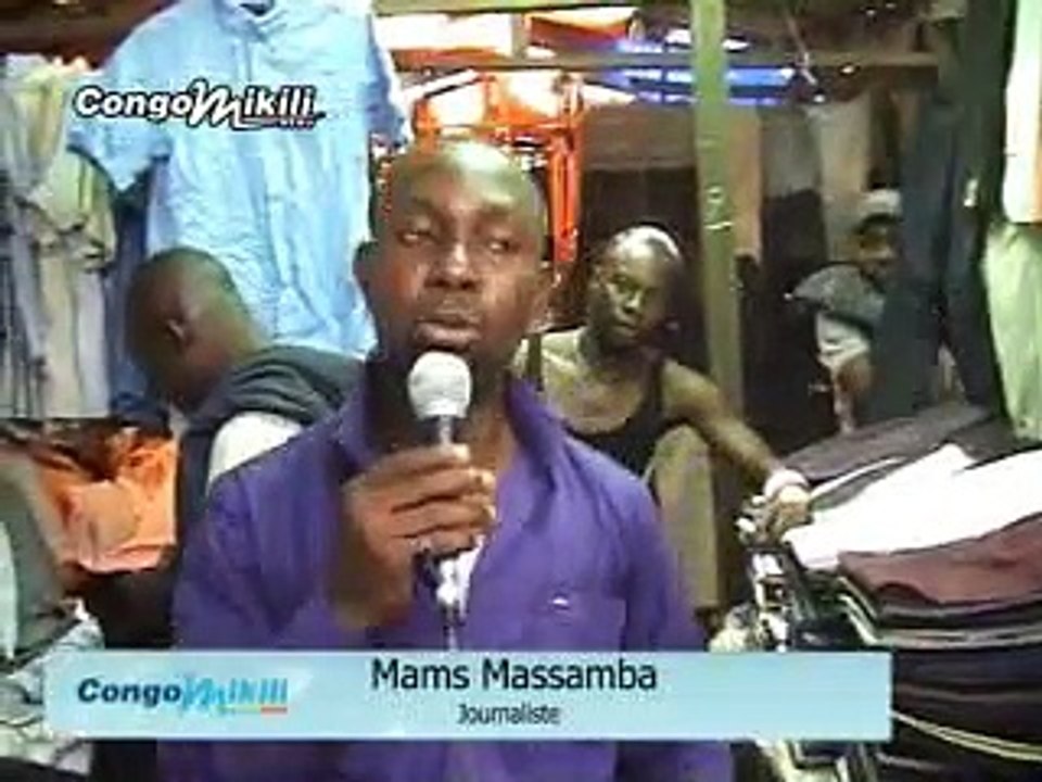 Vie des Kinois: Vendeurs de vêtements de Gambela congomikili