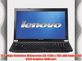 Lenovo B575-1450ALU Laptop Computer / AMD Dual-Core E-450 1.65 GHz Processor / 4GB DDR3 Memory