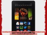 Certified Refurbished Kindle Fire HDX 7 HDX Display Wi-Fi and 4G LTE 64 GB - Includes Special