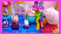 Play Doh Peppa Egg Toys fostin fun bakery play doh playset bisquit Peppa Pig Kinder Surprise Eggs