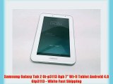 Samsung Galaxy Tab 2 Gt-p3113 8gb 7 Wi-fi Tablet Android 4.0 Gtp3113 - White Fast Shipping