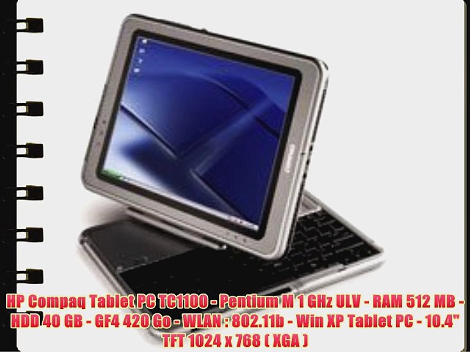 Hp Compaq Tablet Pc Tc1100 User Manual