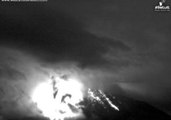Spectacular Night Time Shots of Volcano Eruption