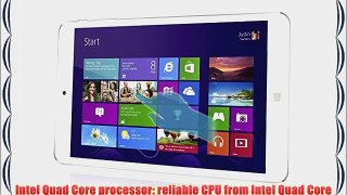 Dragon Touch I8 8 Quad Core Intel Windows Tablet PC Intel Baytrail-T Quad-Core Z3735G 4x1.83GHz