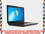 Toshiba Satellite C55-B5272 15.6 Laptop / Intel Core i3-3217U / 6GB RAM / 750GB HDD / Windows