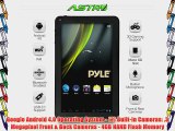 Pyle Astro PTBL72BC Android 7-Inch Bluetooth Digital Touch-Screen 3D Graphics Wi-Fi Tablet