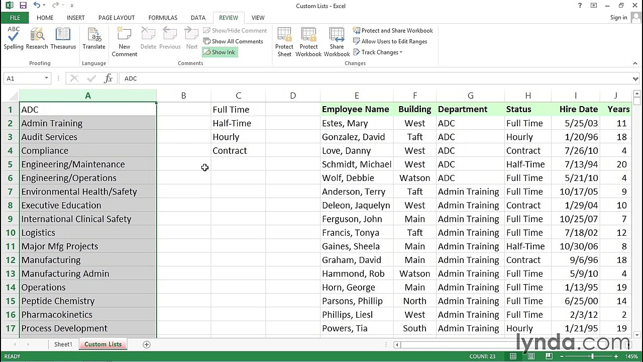04. Increasing your productivity with custom lists