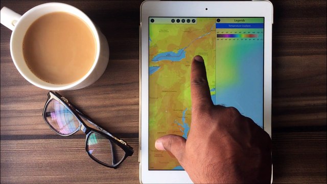 How Do Weather Maps Work in WeatherMate: A Tutorial on Temperature Gradient Overlays