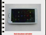 Hot sale Unlocked Real 3G 6 inch MTK8312 Smart phone Tablet PC Android 4.2 Dual Sim slot Dual