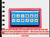 Contixo 9 Inch Quad Core Android 4.4 Kids Tablet HD Display 1024x600 1GB RAM 8GB Storage Dual