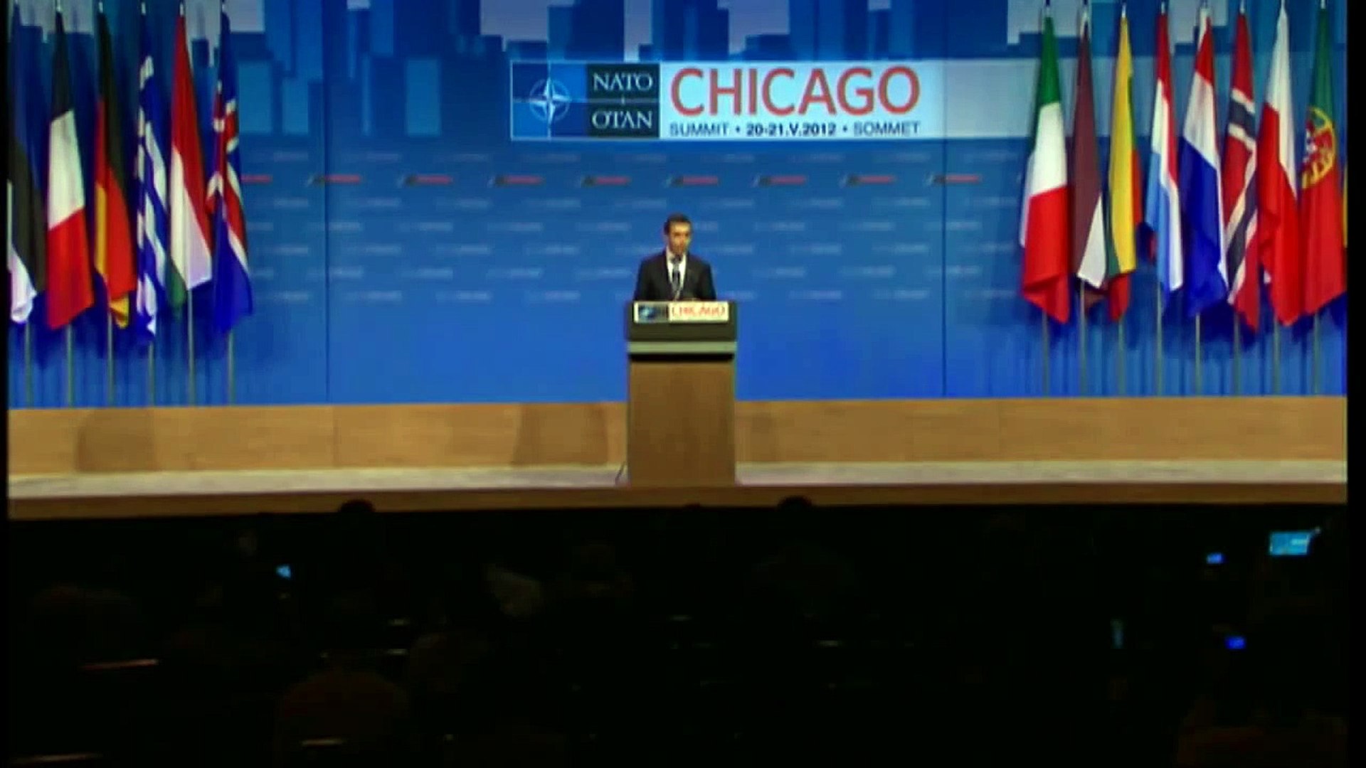 ⁣NATO Summit Chicago : Final press conference by the NATO Secretary General