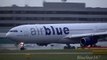 AirBlue Airbus A340-300 (AP-EDF) landing at MAN/EGCC (Manchester Ringway) RWY 23R