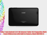 Coby 7-Inch Android 4.0 8 GB Internet Tablet 16:9 Capacitive Multi-Touch Widescreen with Built-in