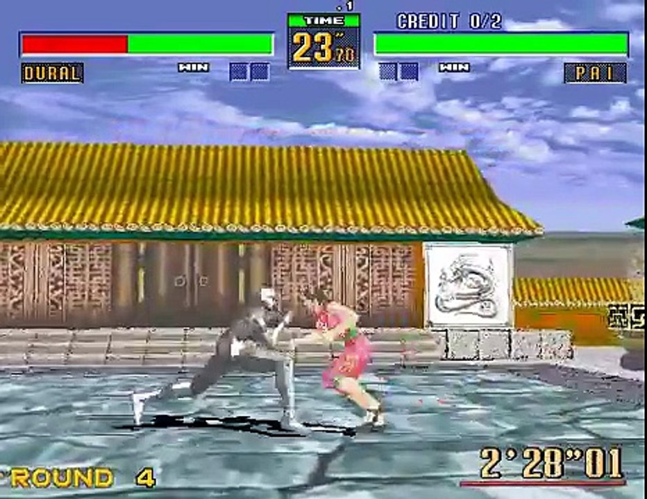 Virtua Fighter 2 (Arcade) - Playing as Dural