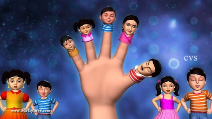 Father finger where are you - 3D Animation Finger family Nursery rhyme for children
