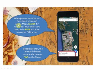 How to use google map offline in Android and IOS device