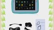 Ocaler Kids Tablet with Android 4.2.2--4.3 Inch RK2926 1.0GHz 512MB/4GB Tablet (Light Blue)