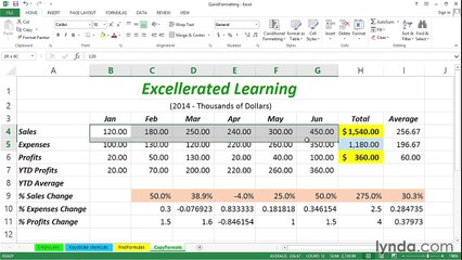 11. Quick formatting tips