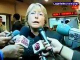 27/02/2010 Terremoto en Chile: Bachelet Habla a pocos minutos del incidente