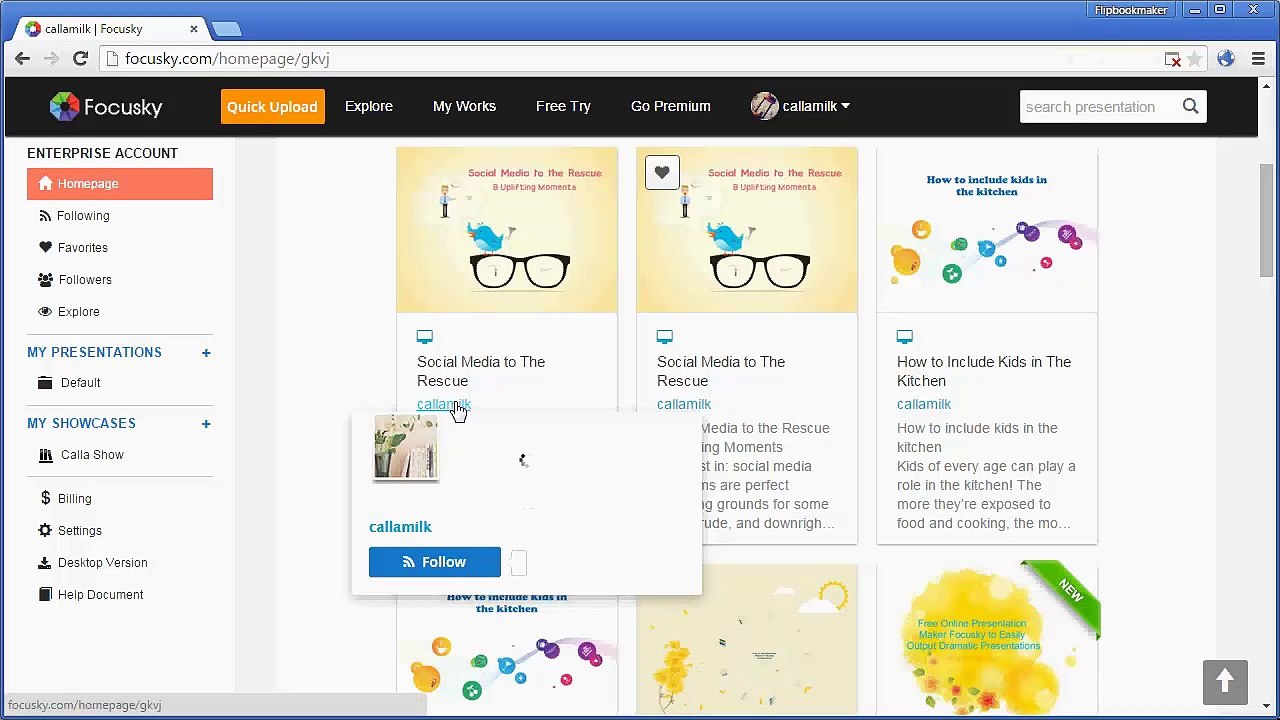 Outstanding Focusky free slideshow maker for brand storytelling
