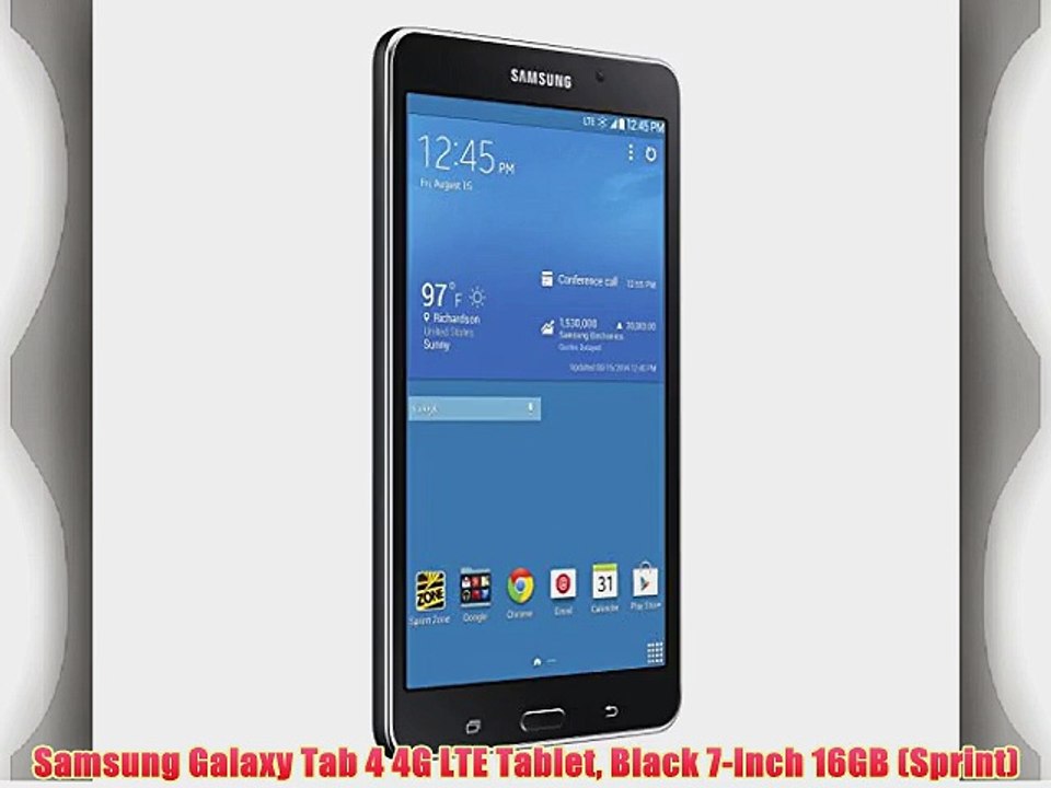 Samsung Galaxy Tab 4 4G LTE Tablet Black 7-Inch 16GB (Sprint)