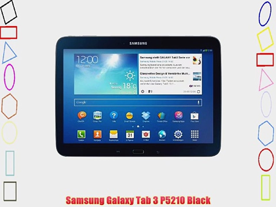 Samsung Galaxy Tab 3 P5210 Black