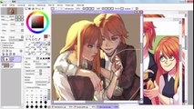 Speedpaint (Paint Tool SAI) twins