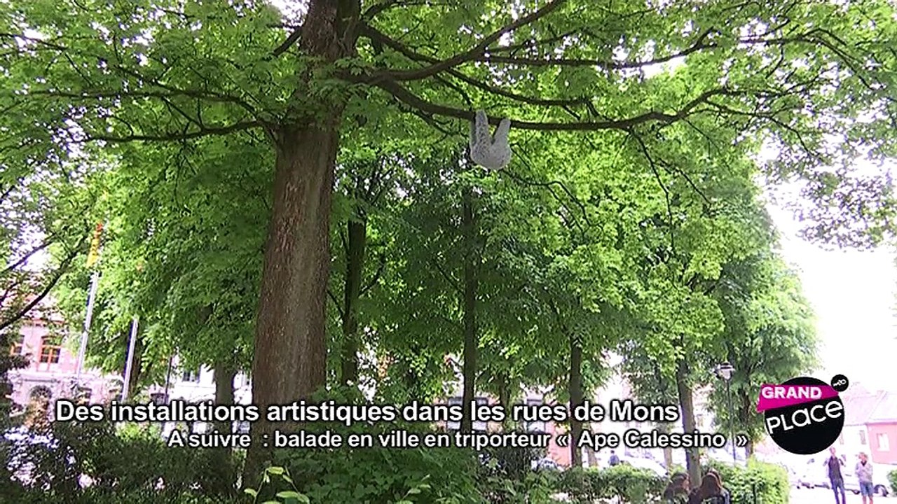 Mons installe des oeuvres d'art dans ses rues