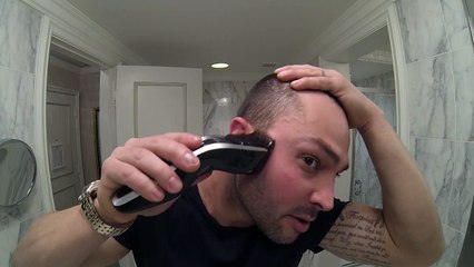 Nick Swisher Gives Himself a New Haircut with Philips Norelco Hairclipper 7100