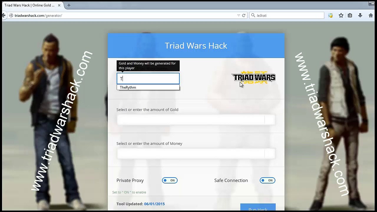 Triad Wars Money and Gold Generator - First working Triad Wars Cheats