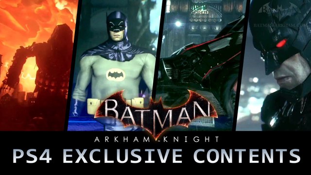 Batman Arkham Knight - PS4 Exclusive Content Trailer [Full HD]