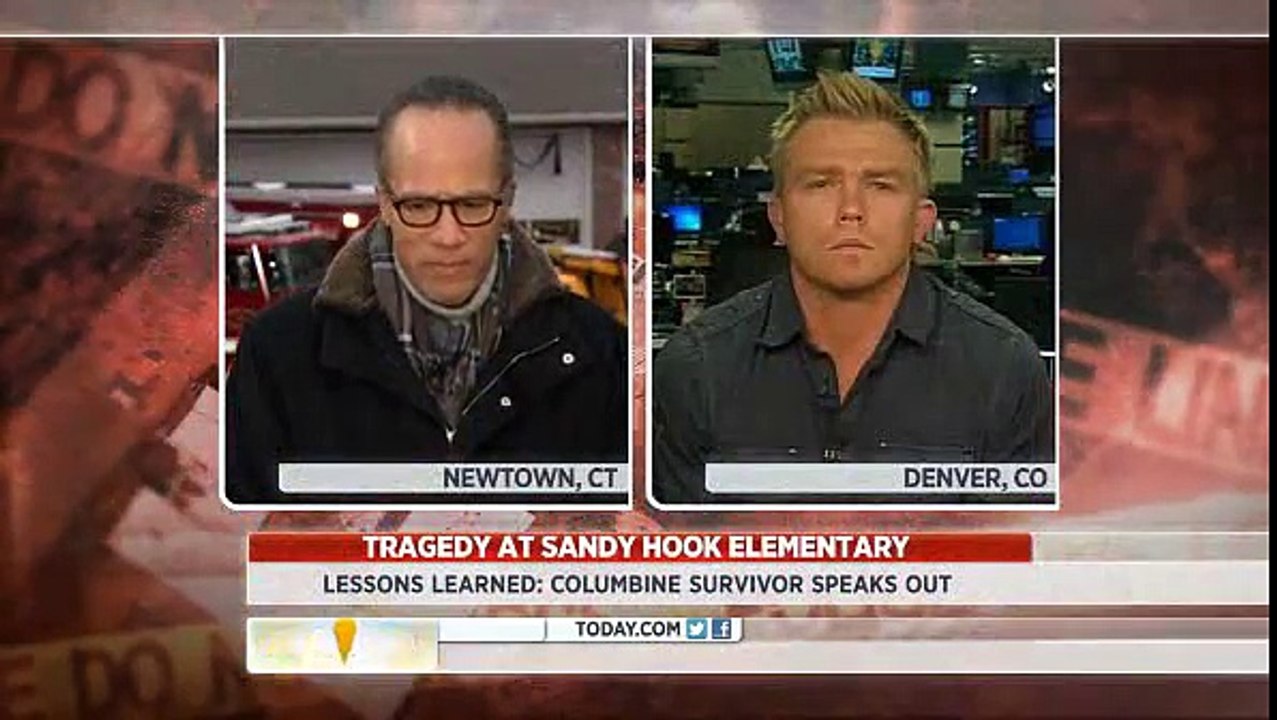 Columbine Survivor speaks about Sandy Hook Elementary shooting