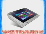 Acer Iconia W700-6495 11.6-Inch Tablet (1.8 GHz Intel Core i5-3337U Processor 4GB DDR3 64GB