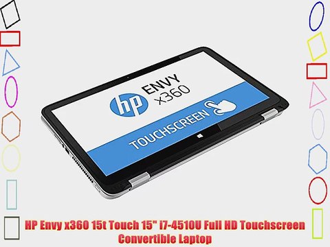 HP Envy x360 15t Touch 15 i7-4510U Full HD Touchscreen Convertible Laptop