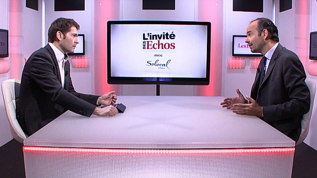 L'invité des Echos : Edouard Philippe