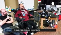 Mind-controlled prosthetics make great strides